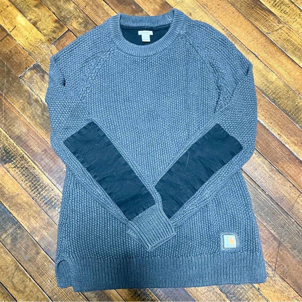 Carhartt Women’s Gray/Green Sweater